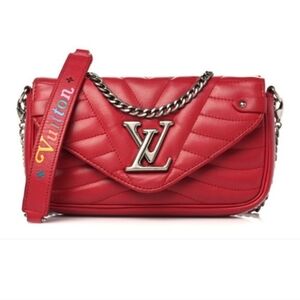 Louis Vuitton Calfskin New Wave Chain Pochette
